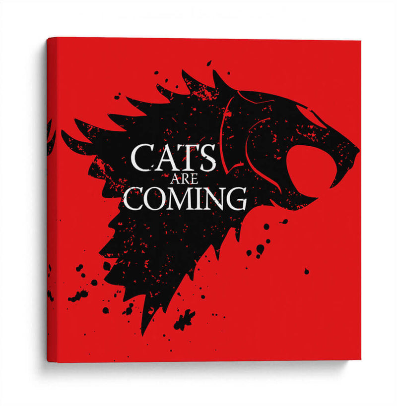 Cats are Coming - Roge I. Luis | Cuadro decorativo de Canvas Lab