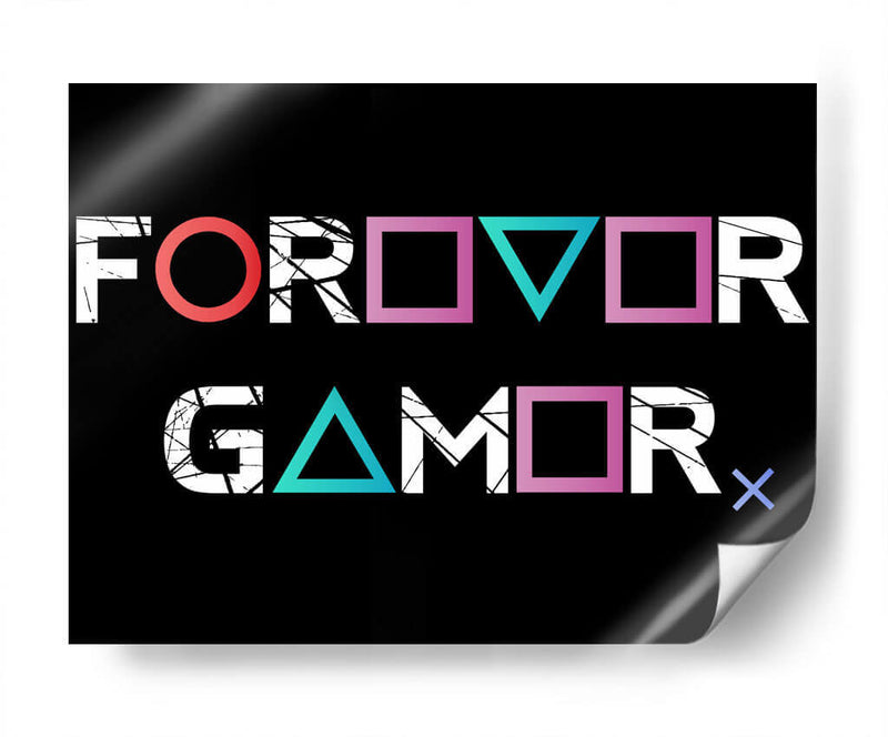 Forever Gamer - Roge I. Luis | Cuadro decorativo de Canvas Lab