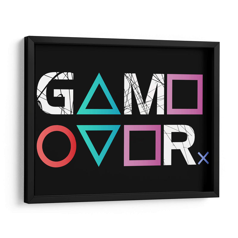 Gamer Over - Roge I. Luis | Cuadro decorativo de Canvas Lab