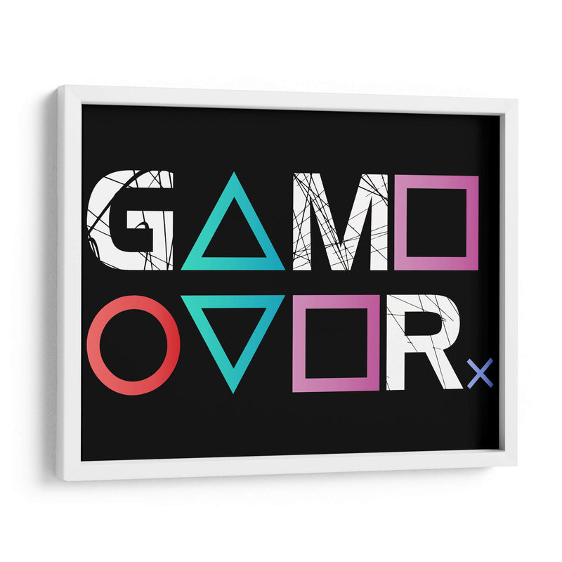 Gamer Over - Roge I. Luis | Cuadro decorativo de Canvas Lab