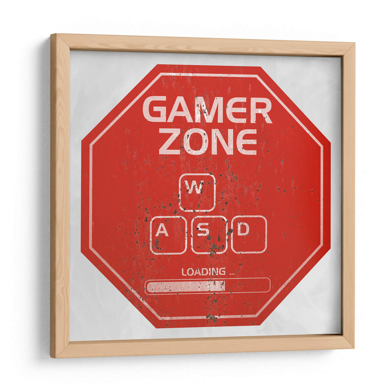 Gamer Zone - Roge I. Luis | Cuadro decorativo de Canvas Lab