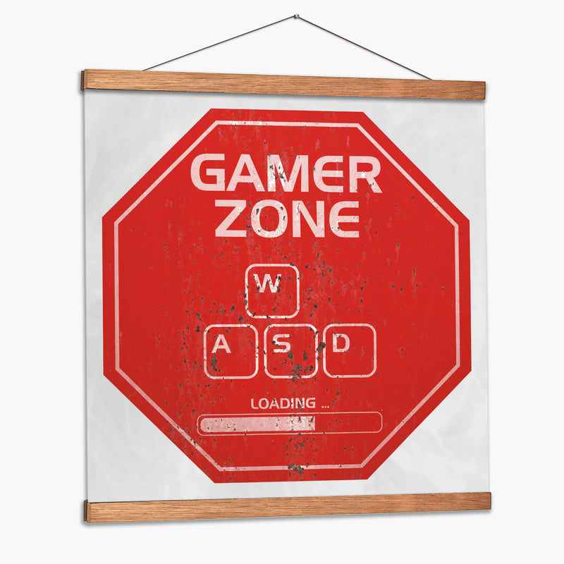 Gamer Zone - Roge I. Luis | Cuadro decorativo de Canvas Lab