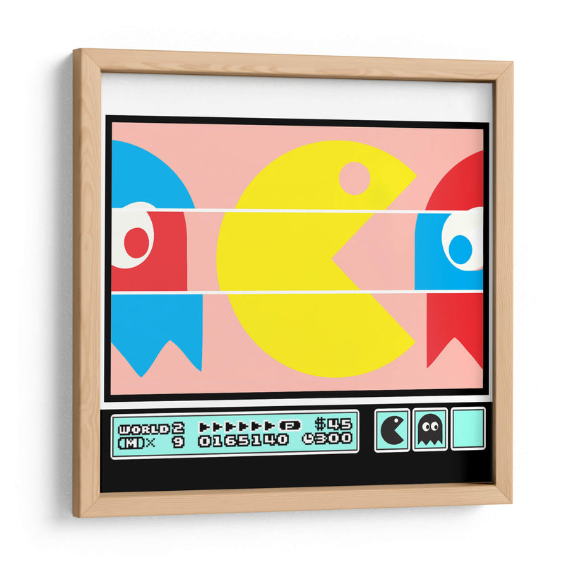 Ruleta Pac-man - Roge I. Luis | Cuadro decorativo de Canvas Lab