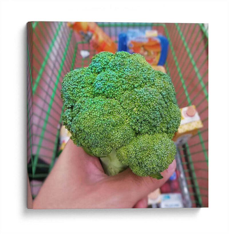 Brócoli - Chef Capellini | Cuadro decorativo de Canvas Lab