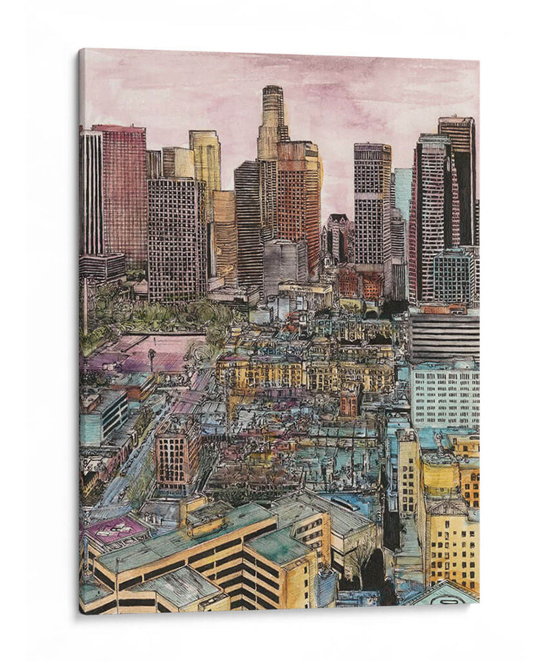 Estados Unidos Urbano-Los Angeles - Melissa Wang | Cuadro decorativo de Canvas Lab