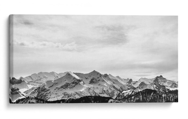 Alpinismo nevado | Cuadro decorativo de Canvas Lab