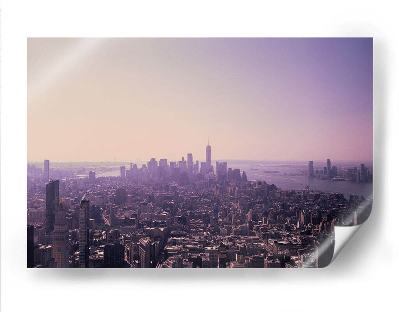 Vista del Empire State - Raúl Ruz | Cuadro decorativo de Canvas Lab