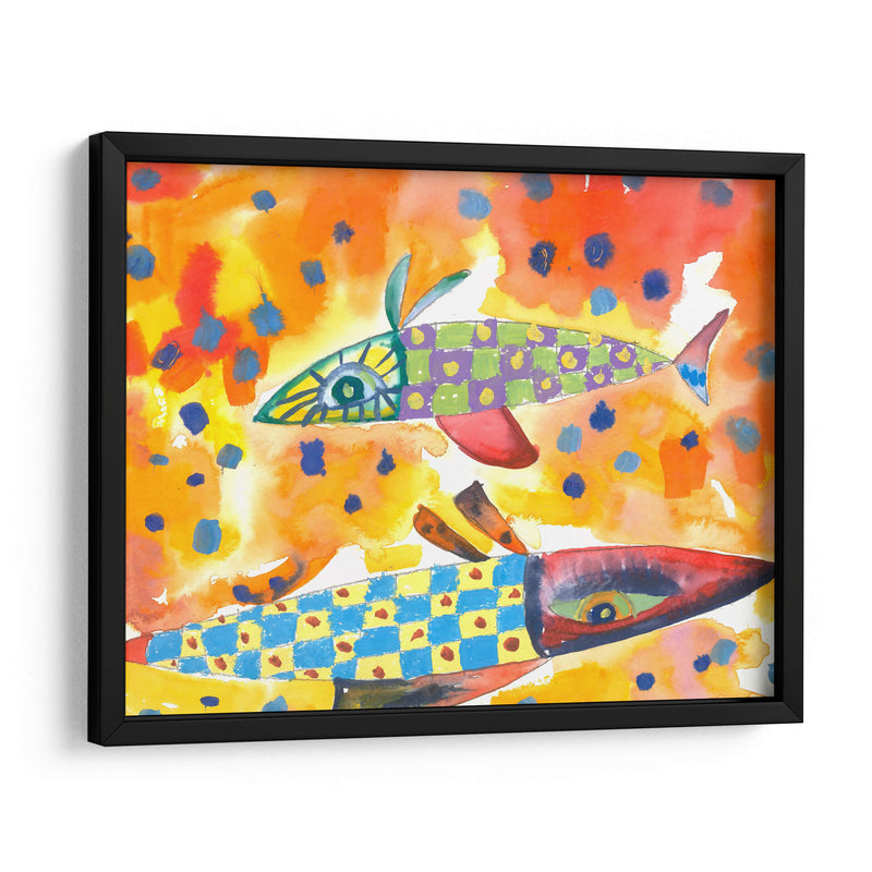 Los peces de Javier López - Casa de la Amistad | Cuadro decorativo de Canvas Lab