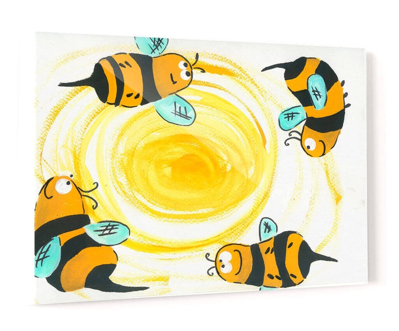 Círculo de miel - Cristian Jiménez | Cuadro decorativo de Canvas Lab