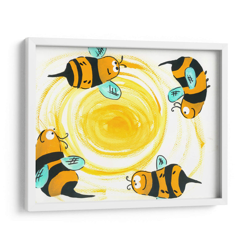 Círculo de miel - Cristian Jiménez | Cuadro decorativo de Canvas Lab