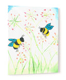 Abejitas - Hadasa Pelcastre | Cuadro decorativo de Canvas Lab