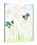 Abejitas - Hadasa Pelcastre | Cuadro decorativo de Canvas Lab