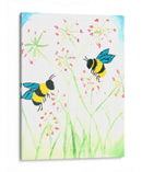 Abejitas - Hadasa Pelcastre | Cuadro decorativo de Canvas Lab