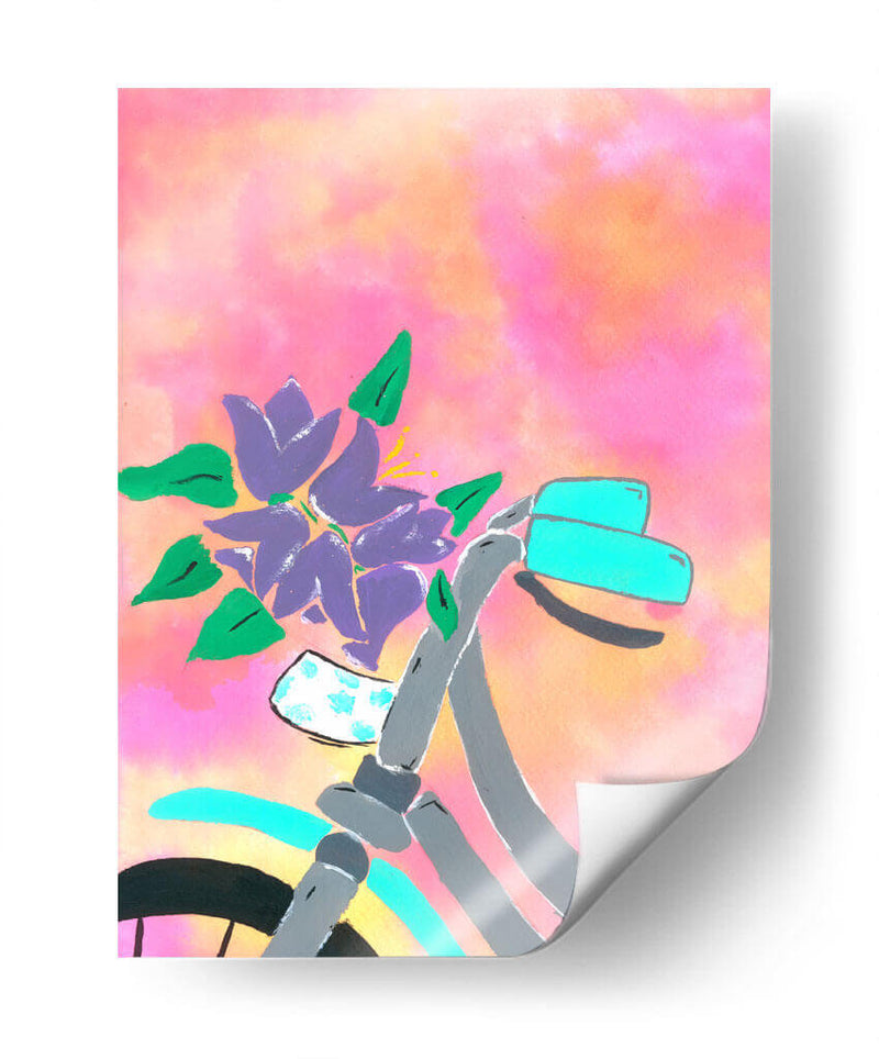 Flores para mi abuelita - Gustavo Alvarado | Cuadro decorativo de Canvas Lab