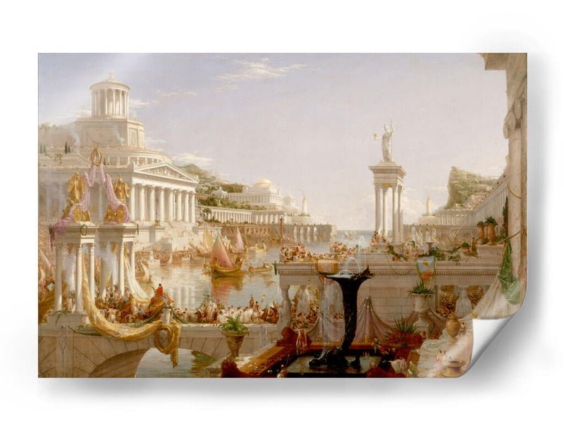 El curso del imperio: La consumación del imperio - Thomas Cole | Cuadro decorativo de Canvas Lab