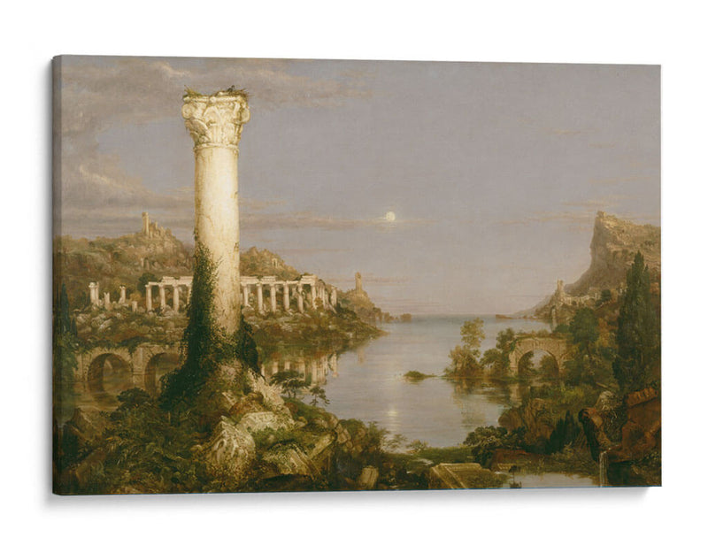 El curso del imperio: Desolación - Thomas Cole | Cuadro decorativo de Canvas Lab