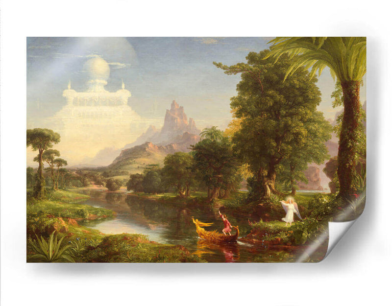 El viaje de la vida: Juventud - Thomas Cole | Cuadro decorativo de Canvas Lab