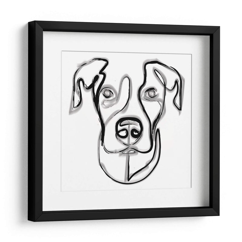 Bucky the dog - Grau Project | Cuadro decorativo de Canvas Lab