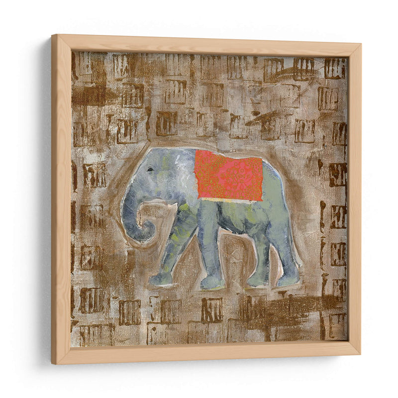Elefante Global I - Tara Daavettila | Cuadro decorativo de Canvas Lab