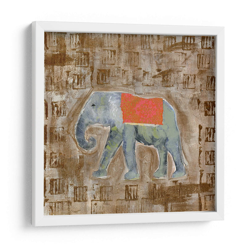 Elefante Global I - Tara Daavettila | Cuadro decorativo de Canvas Lab