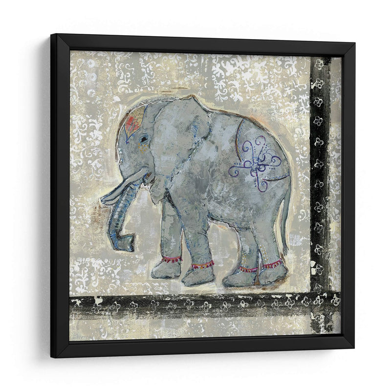 Elefante Global V - Tara Daavettila | Cuadro decorativo de Canvas Lab