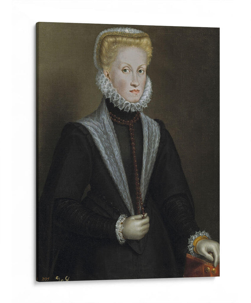 Ana de Austria, reina de España - Sofonisba Anguissola | Cuadro decorativo de Canvas Lab