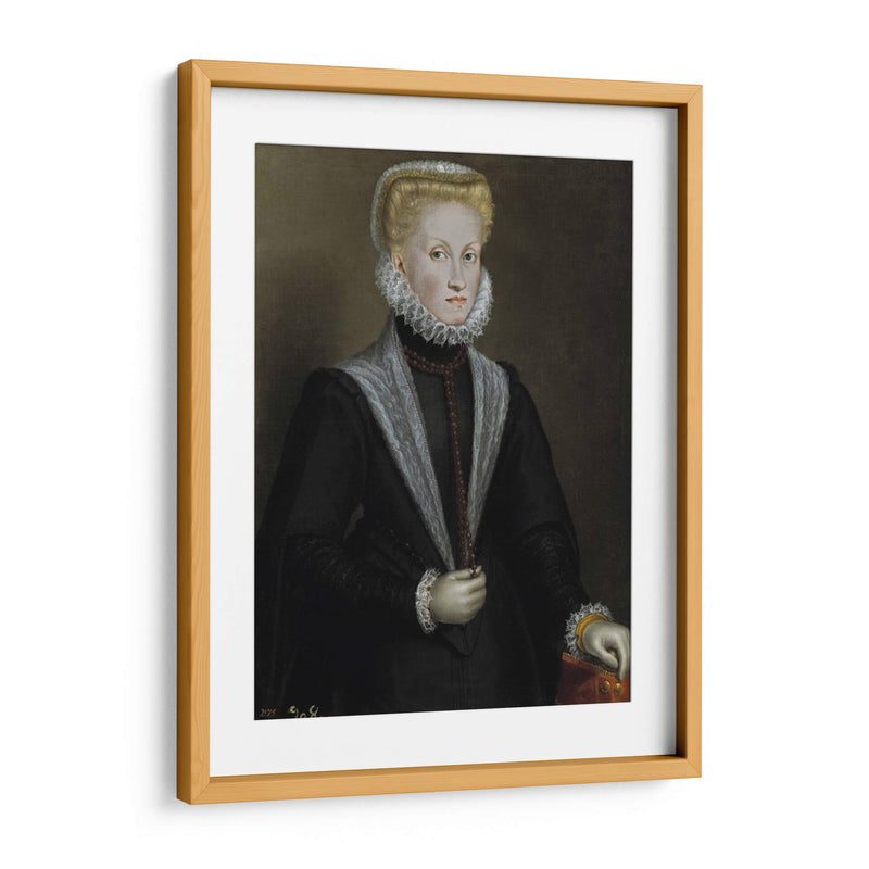 Ana de Austria, reina de España - Sofonisba Anguissola | Cuadro decorativo de Canvas Lab
