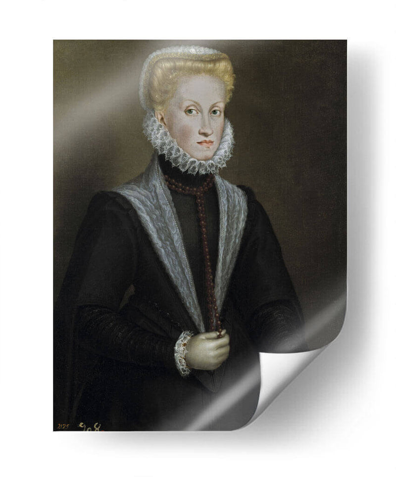 Ana de Austria, reina de España - Sofonisba Anguissola | Cuadro decorativo de Canvas Lab