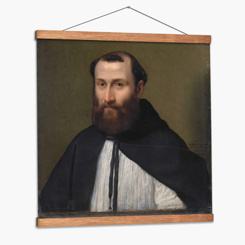 Retrato de un canónigo de Letrán - Sofonisba Anguissola | Cuadro decorativo de Canvas Lab