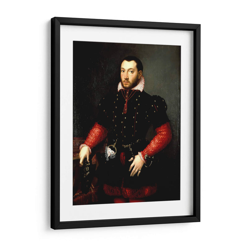 Retrato de un caballero - Sofonisba Anguissola | Cuadro decorativo de Canvas Lab