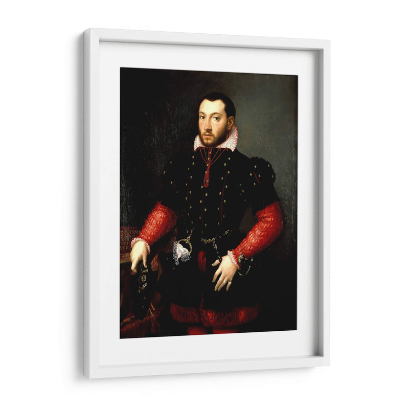 Retrato de un caballero - Sofonisba Anguissola | Cuadro decorativo de Canvas Lab