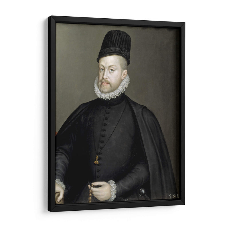 Retrato de Felipe II de España - Sofonisba Anguissola | Cuadro decorativo de Canvas Lab