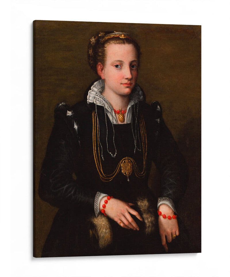 La hermana de la artista Minerva Anguissola - Sofonisba Anguissola | Cuadro decorativo de Canvas Lab