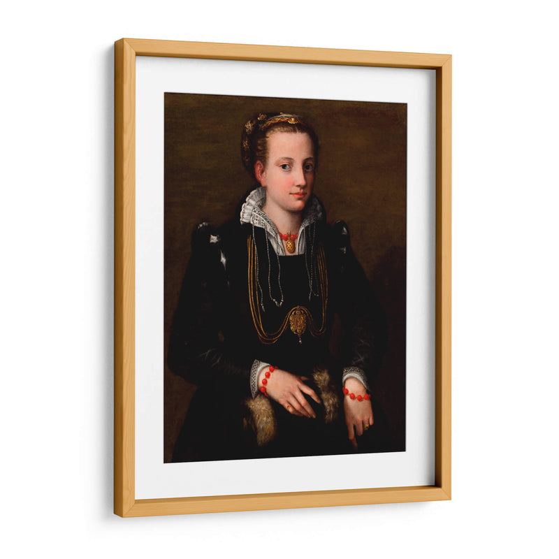 La hermana de la artista Minerva Anguissola - Sofonisba Anguissola | Cuadro decorativo de Canvas Lab
