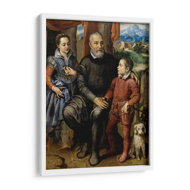Retrato de la familia del artista - Sofonisba Anguissola | Cuadro decorativo de Canvas Lab