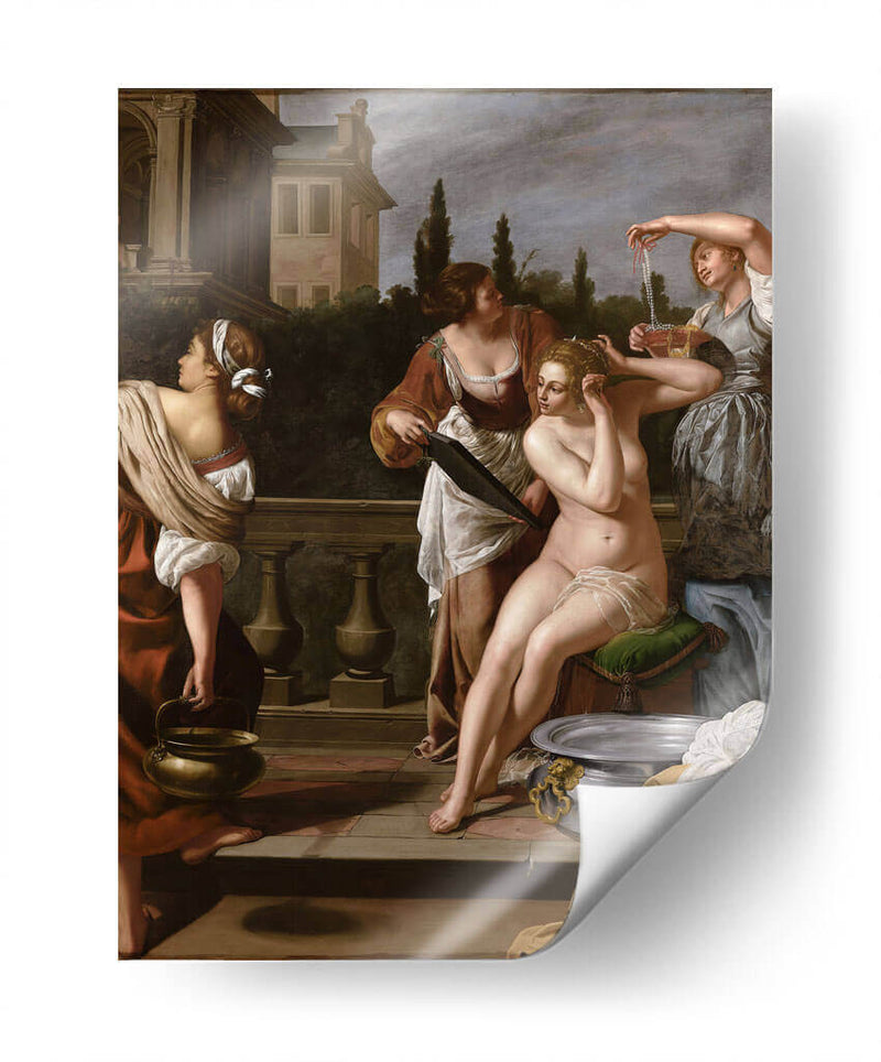 Betsabé en el baño - Artemisia Gentileschi | Cuadro decorativo de Canvas Lab