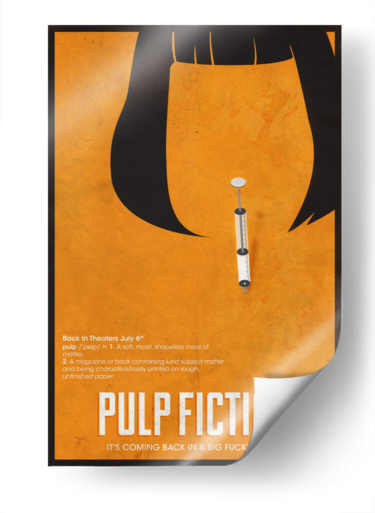 Pulp Fiction | Cuadro decorativo de Canvas Lab