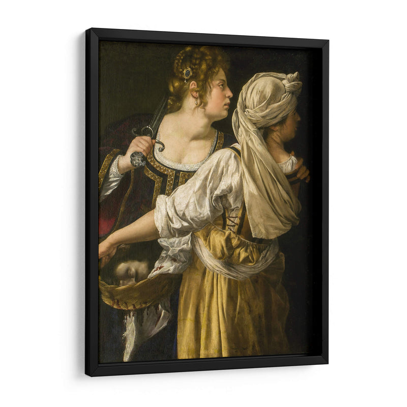 Judit y su doncella - Artemisia Gentileschi | Cuadro decorativo de Canvas Lab