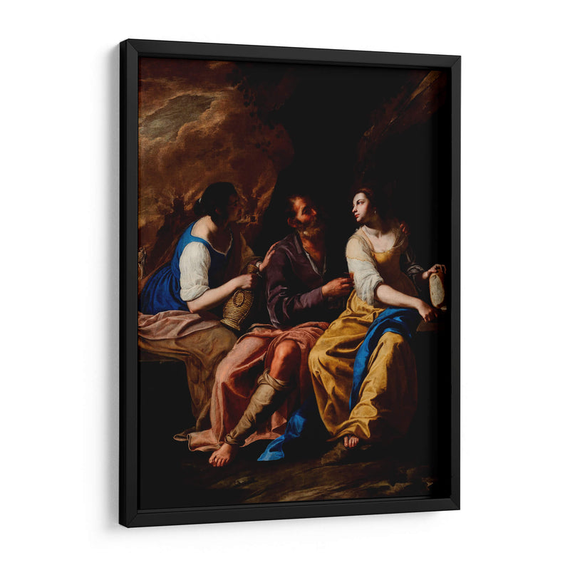 Lot y sus hijas - Artemisia Gentileschi | Cuadro decorativo de Canvas Lab