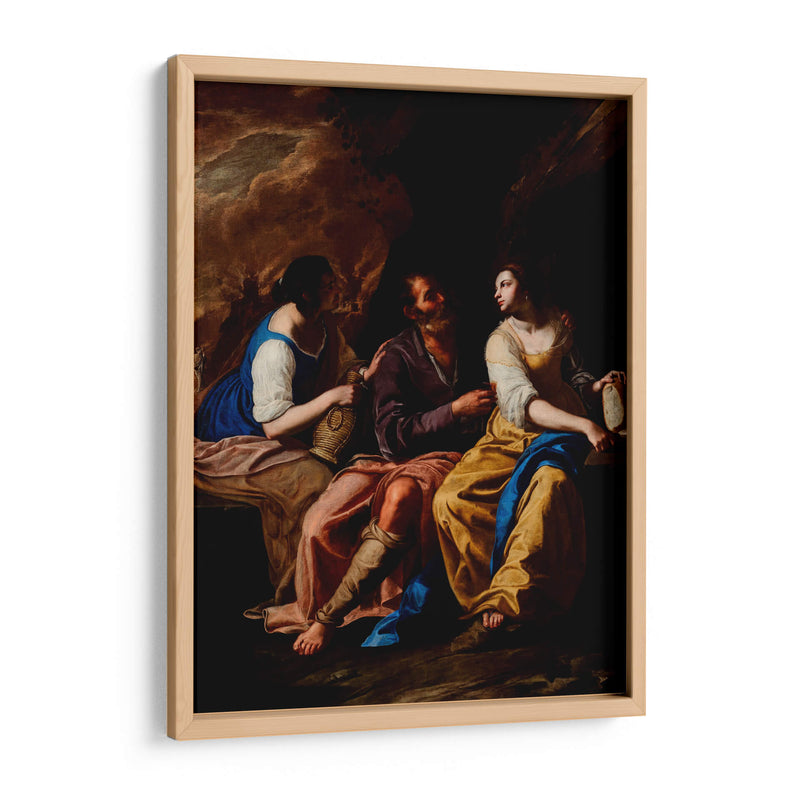 Lot y sus hijas - Artemisia Gentileschi | Cuadro decorativo de Canvas Lab