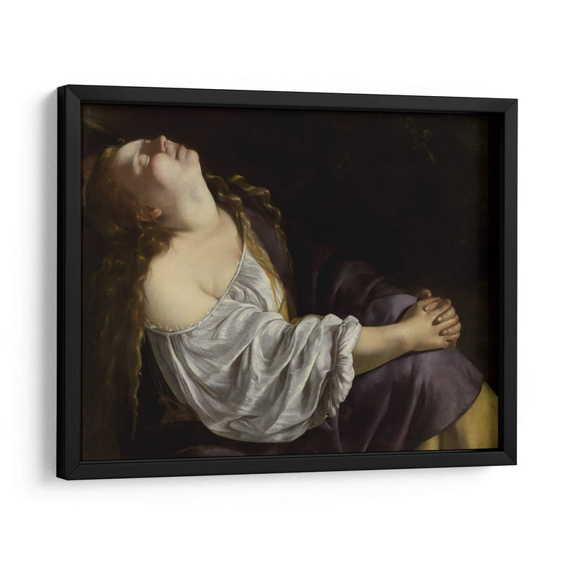 María Magdalena en éxtasis - Artemisia Gentileschi | Cuadro decorativo de Canvas Lab
