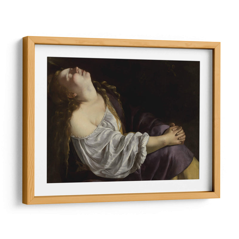 María Magdalena en éxtasis - Artemisia Gentileschi | Cuadro decorativo de Canvas Lab