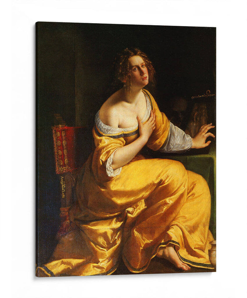 María Magdalena - Artemisia Gentileschi | Cuadro decorativo de Canvas Lab