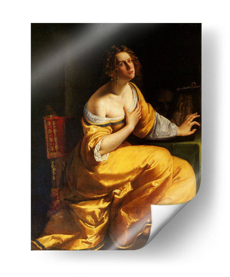 María Magdalena - Artemisia Gentileschi | Cuadro decorativo de Canvas Lab