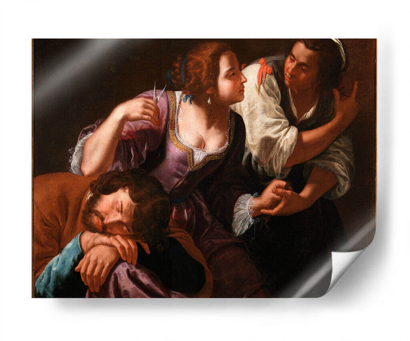 Sansón y Dalila - Artemisia Gentileschi | Cuadro decorativo de Canvas Lab