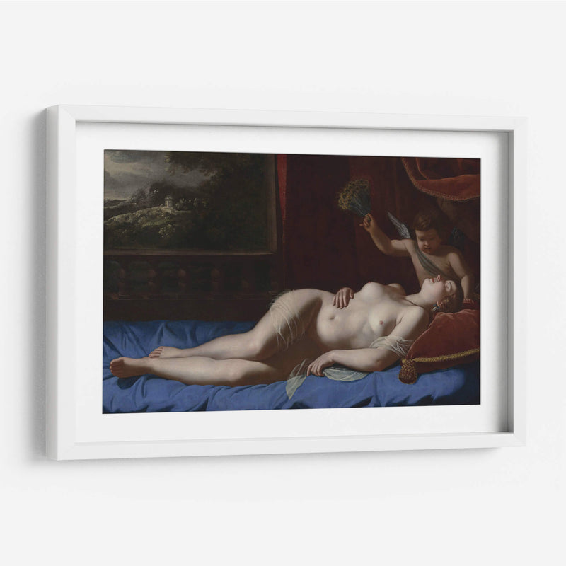 Venus y Cupido - Artemisia Gentileschi | Cuadro decorativo de Canvas Lab