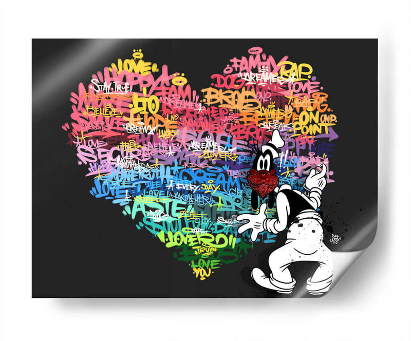 Goofy Heart - David Aste | Cuadro decorativo de Canvas Lab