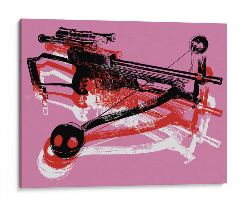 Warhol Bowcaster A - David Aste | Cuadro decorativo de Canvas Lab