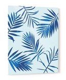 Blue Palm Leaves 2 | Cuadro decorativo de Canvas Lab