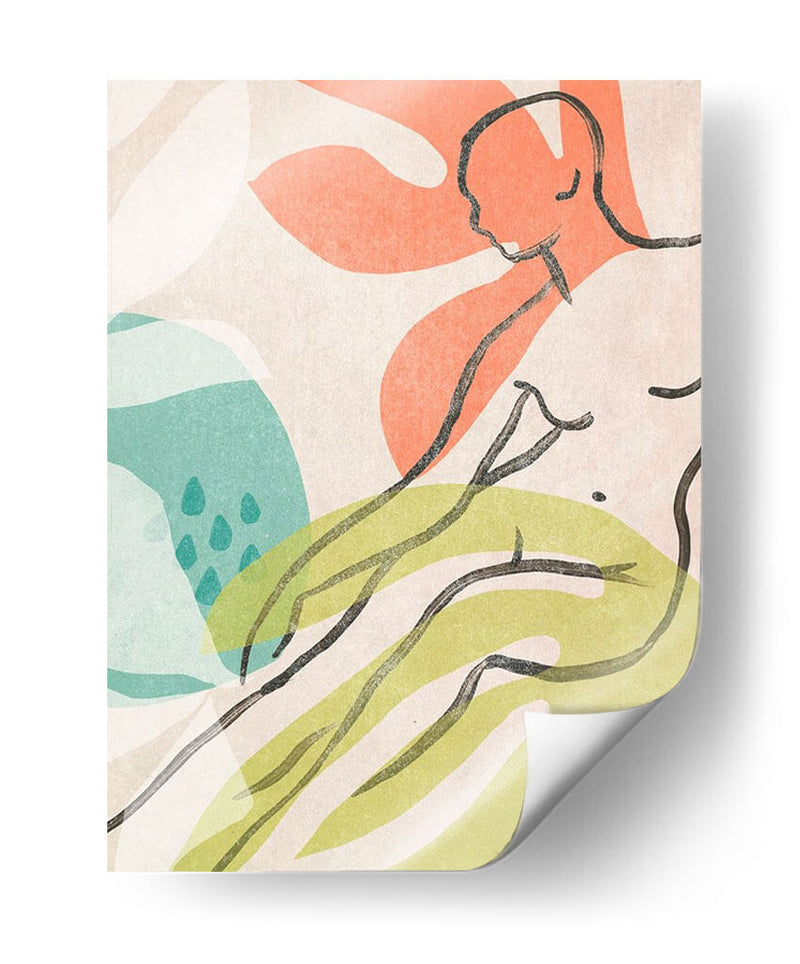 Tropical Desnudo Iv - June Erica Vess | Cuadro decorativo de Canvas Lab